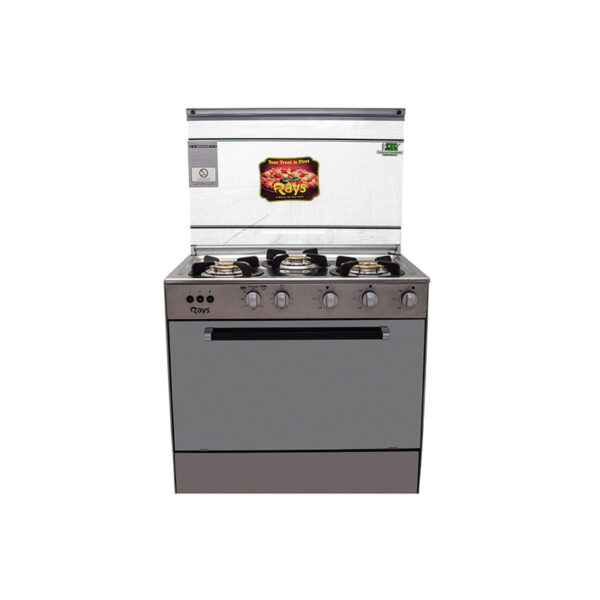 Rays 3 Burners Metal Top Cooking Range HS3
