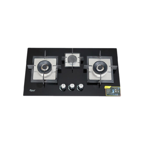 Rays 3 Burners Gas Kitchen Hob 7803