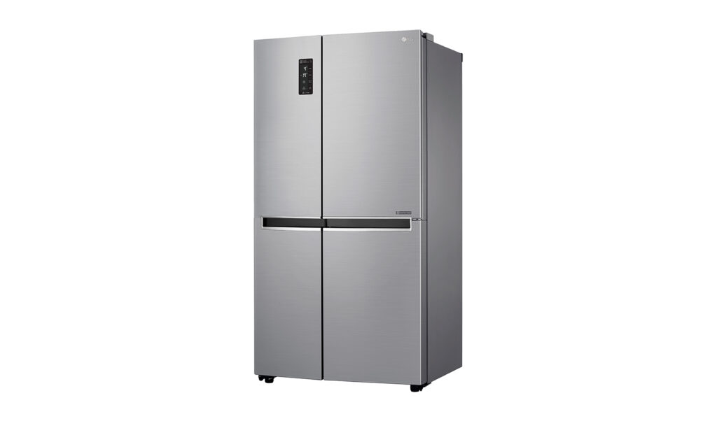 LG 25 CFT Side by Side Refrigerator GRB257SLLV Buy No Frost