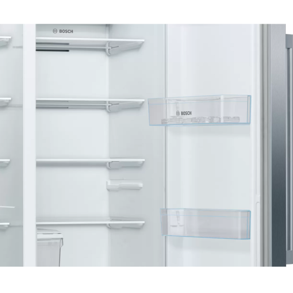 Bosch Series 4 American Side By Side Refrigerator KAI93VI30M 610L Silver (with anti-fingerprint)