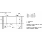 BOSCH KAN93VL30M SIDE By SIDE NON INVERTER REFIGERATOR