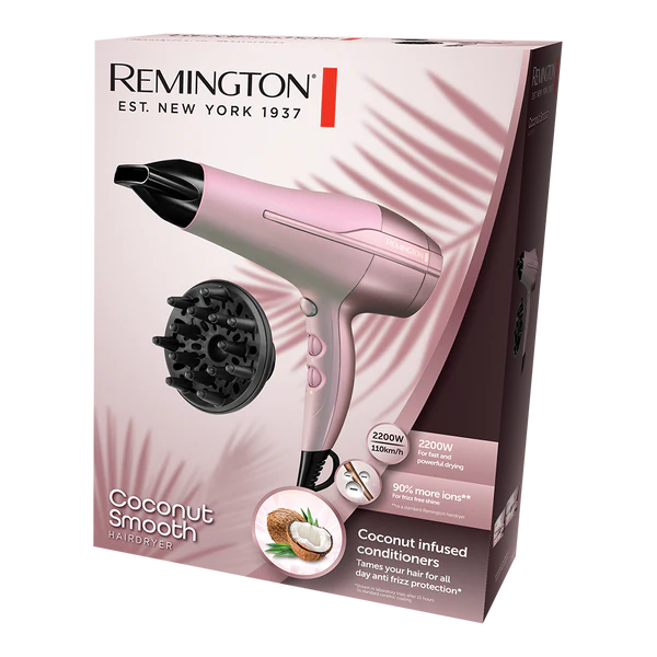 Remington Coconut Smooth Hair Dryer D5901