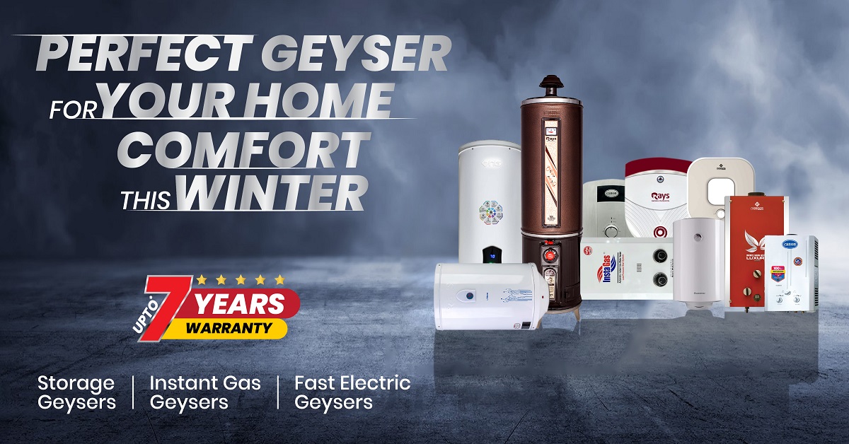 Perfect Geyser for Your Home Comfort This Winter