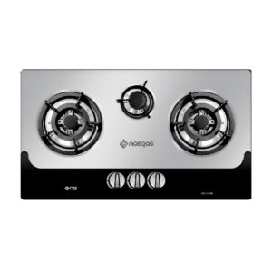 Nasgas 3 Burners Stainless Steel Built-in Hob DG-111 BK