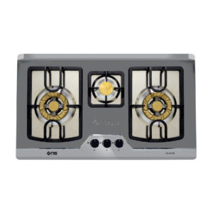 Nasgas 3 Burners Stainless Steel Built-in Hob DG-333 BK