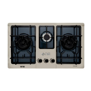 Nasgas 3 Burners Stainless Steel Built-in Hob DG-444 BK