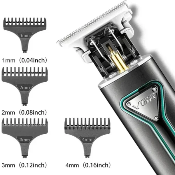 VGR Professional Rechargeable Hair Trimmer with Turbo Mode V009