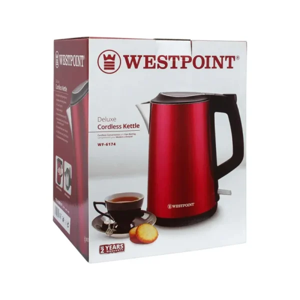 Westpoint Cordless Electric Kettle WF-6174