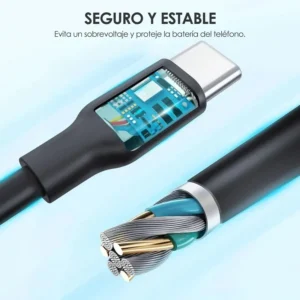 1 Hora Type-C to Type-C 1M Braided Fast Charging Data Cable 265N