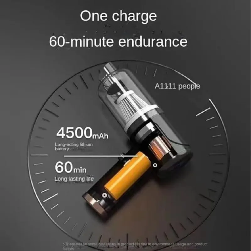 3 in 1 Mini USB Rechargeable Vacuum Cleaner for Home and Office Use AS-228 zoom