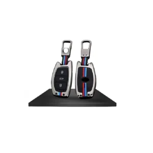 Hyundai Tucson Key Cover With Metal Shell and 3 Buttons Model 2020-2024