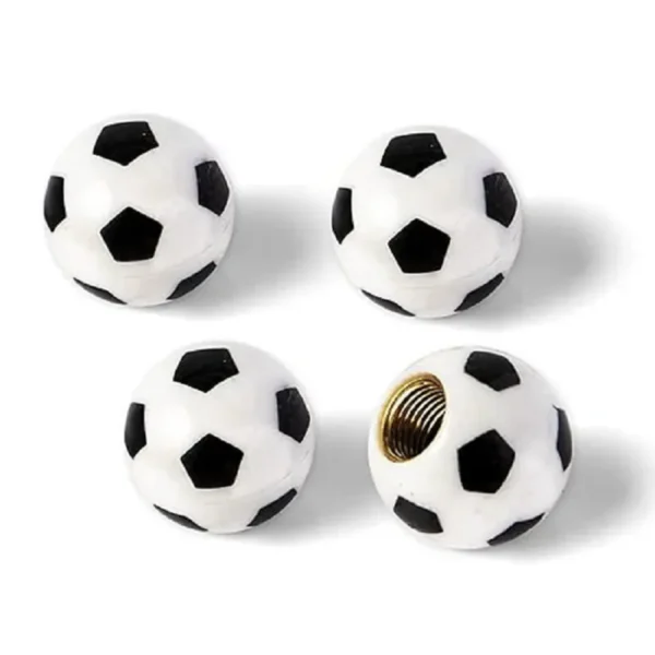 Unversal Football Shape Tyre Valve Cap For All Vehicles