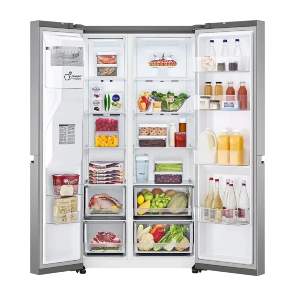 LG 21 CFT Side by Side No Frost Refrigerator GR-267SLRL