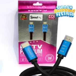 Speed-X 2.0V Ultra HD Premium HDMI Cable