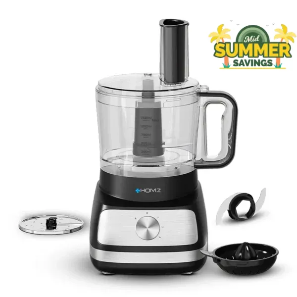 Homz 4 in 1 Multi Function Food Processor CHL-7002