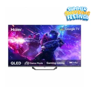 Haier 75 Inches 4K QLED Google TV H75S80EUX