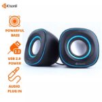 Kisonli USB 2.0 Mini Stereo Sound System Home Theater Speaker V-350