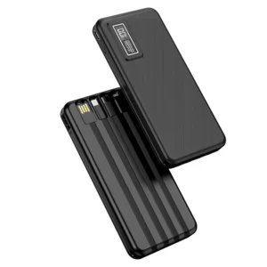 Aspor 10000mAh 4 In 1 Built-in Power Bank A-300
