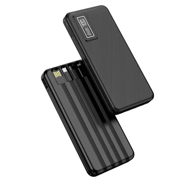 Aspor 10000mAh 4 In 1 Built-in Power Bank A-300