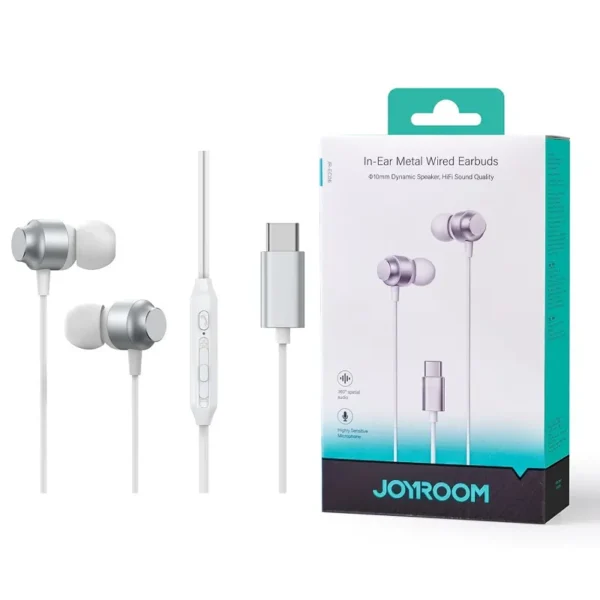 Joyroom Type-C Series In-Ear Metal Wired Earphones JR-EC06