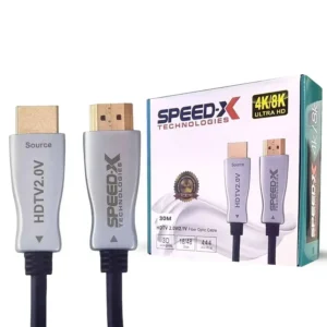 Speed-X Copper Support Fiber HDMI Cable For 4K/8K
