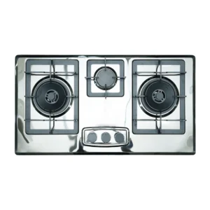 Homz 3 Burner Stainless Steel Gas Kitchen Hob HMZ-7000BS