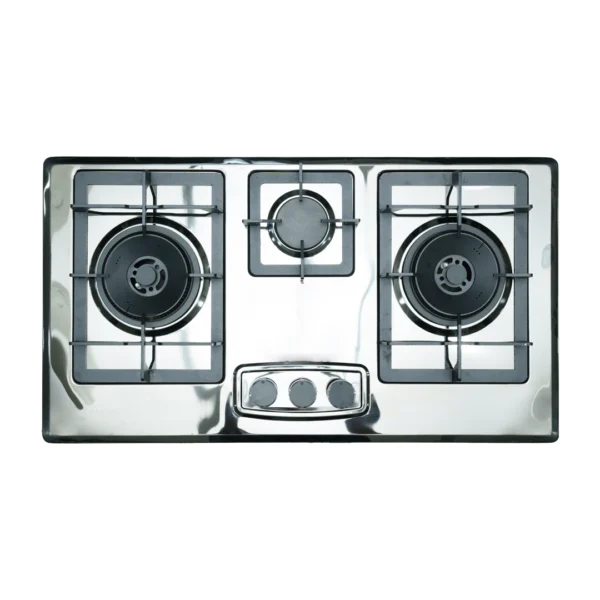Homz 3 Burner Stainless Steel Gas Kitchen Hob HMZ-7000BS