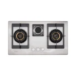 Homz 3 Burner Stainless Steel Gas Kitchen Hob HMZ-7100SBR