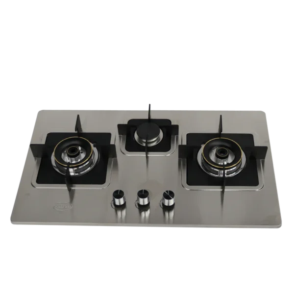 Canon 3 Burners Stainless Steel Gas Kitchen Hob CHA-BGH120760S3B-B31