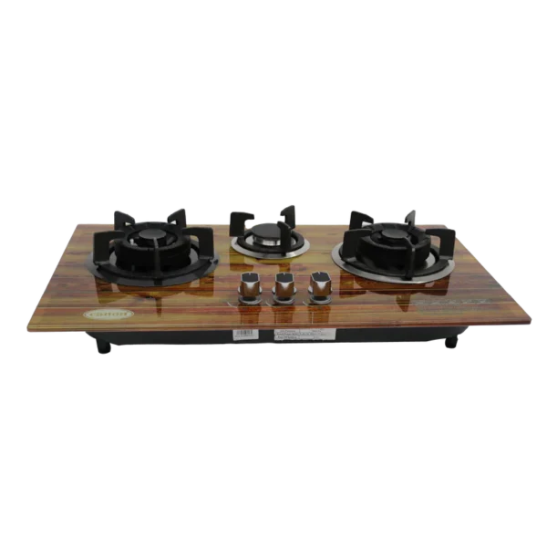 Canon 3 Burners Glass Top Gas Kitchen Hob CA-2421