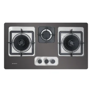 Homz 3 Burners Stainless Steel Gas Kitchen Hob HMZ-2813