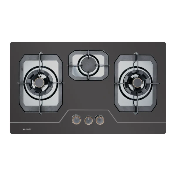 Homz 3 Burners Stainless Steel Gas Kitchen Hob HMZ-7605BRS