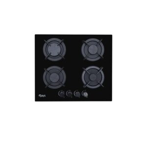 Rays 4 Burners Glass Top Gas Kitchen Hob H&H 6314 G1