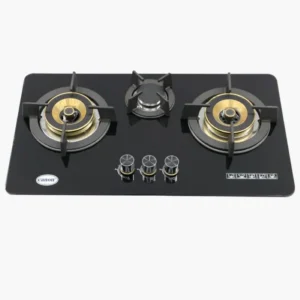 Canon 3 Burners Glass Top Gass Kitchen Hob CHA-BGH-100710G3BB21