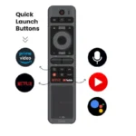 Haier 55 Inches 4K Ultra HD Google TV 55M80FUX