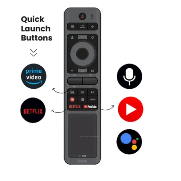 Haier 55 Inches 4K Ultra HD Google TV 55M80FUX