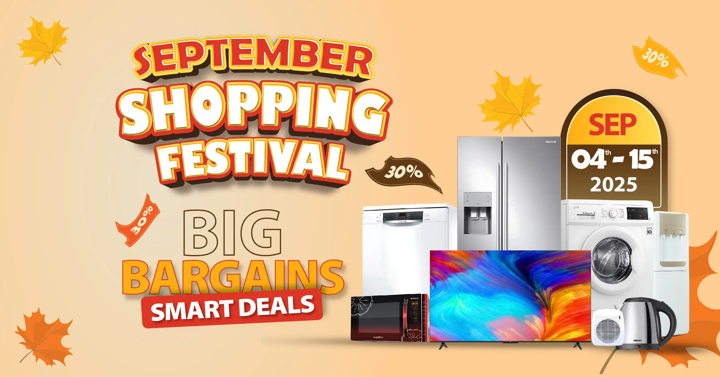 September Shopping Festival Shop Smarter, Save Bigger