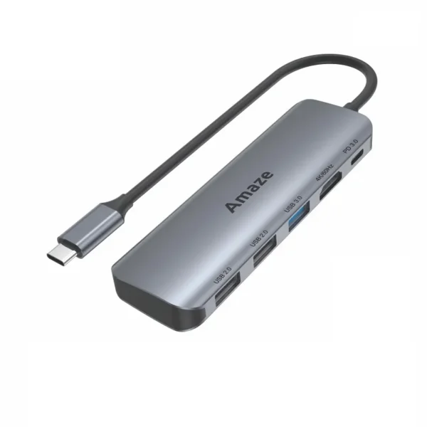 Amaze 60hz 5 in 1 4k Type C Multifunction Hub A-325