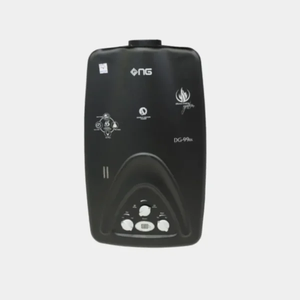 Nasgas 9 Liters Instant Gas Geyser DG-09L Black