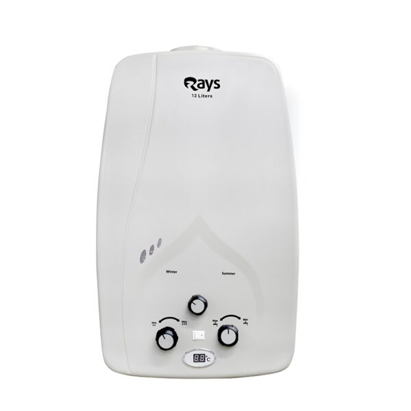 Rays 12 Liters Instant Gas Geyser RIGWH-12LF