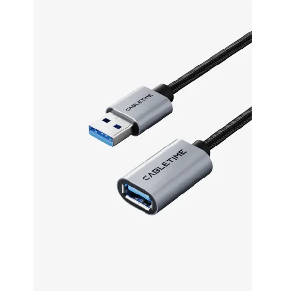 Cabletime USB 3.0 A Male to Female Extension Cable CA17L