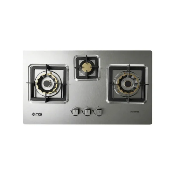 Nasgas 3 Burner Stainless Built in Kitchen Hobs 1530