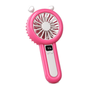 China USB Mini Rechargeable Speedy Fan With LED Display