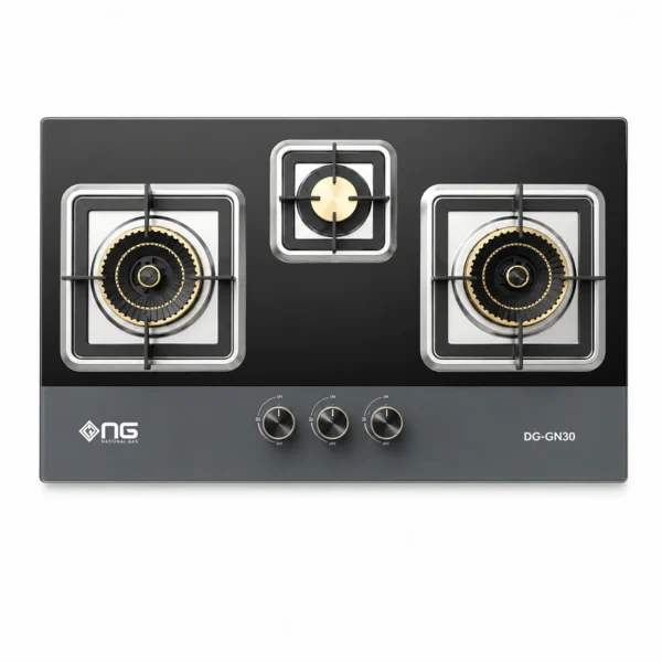 Nasgas 3 Burner Glass Kitchen Hob DG-GN 30