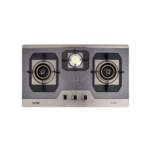 Nasgas 3 Burner Stainless Steel Kitchen Hob DG-345