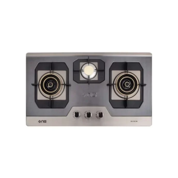 Nasgas 3 Burner Stainless Steel Kitchen Hob DG-345