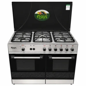Homz 3 Burner Steel Top Cooking Range HCC-105SS-27