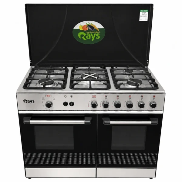 Homz 3 Burner Steel Top Cooking Range HCC-105SS-27