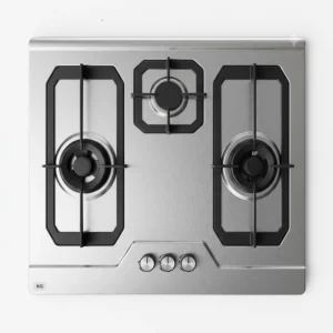 Homz 3 Burner Stainless Steel Kitchen Hob HMZ-7618SBR