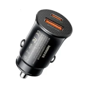 Remax 30W Pd+ Qc Dual Port Fast Car Charger RCC358
